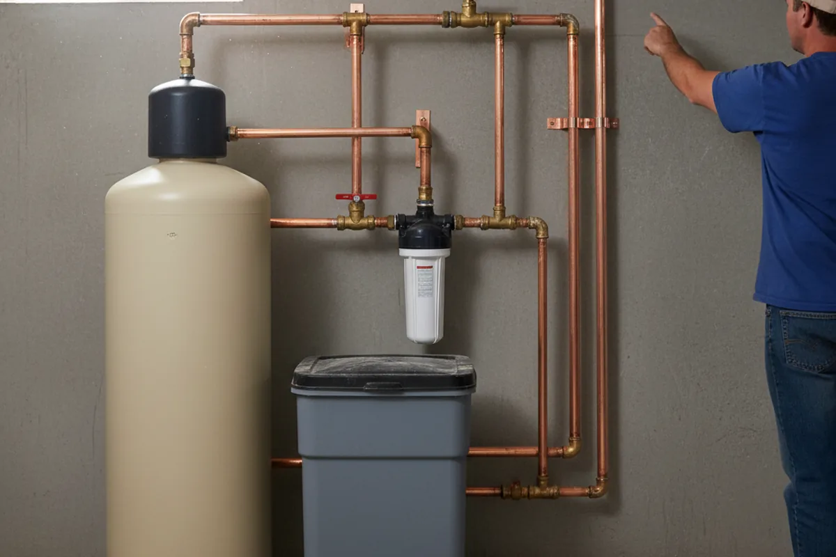 Whole-house water treatment system installed in Summit Hill